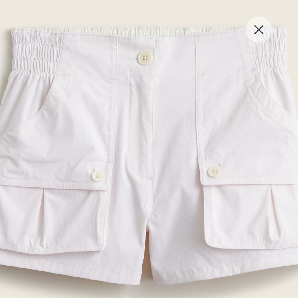 J. Crew Women's Light Pink Cargo Shorts